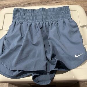 Nike slate blue athletic shorts